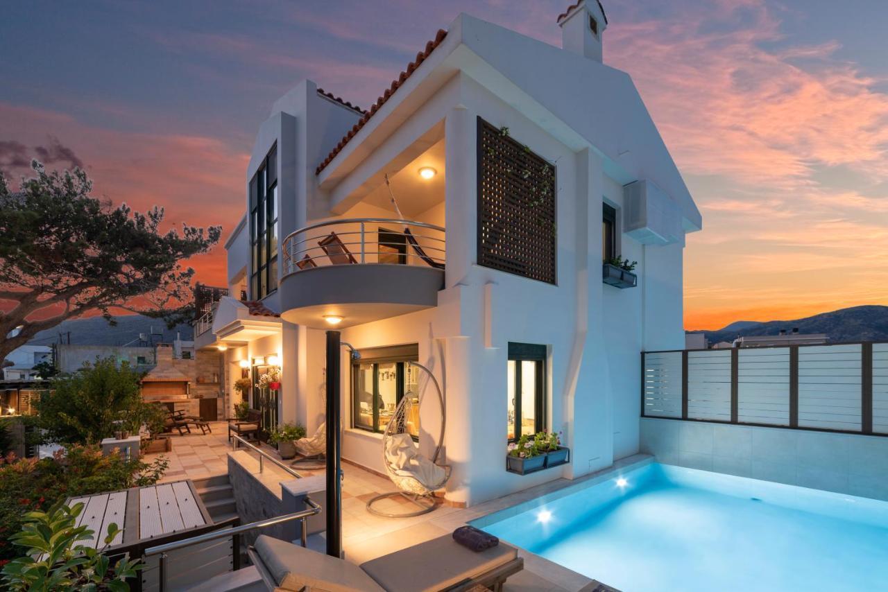Paradisos Luxury Villas Next To Beach Koutsouras Экстерьер фото