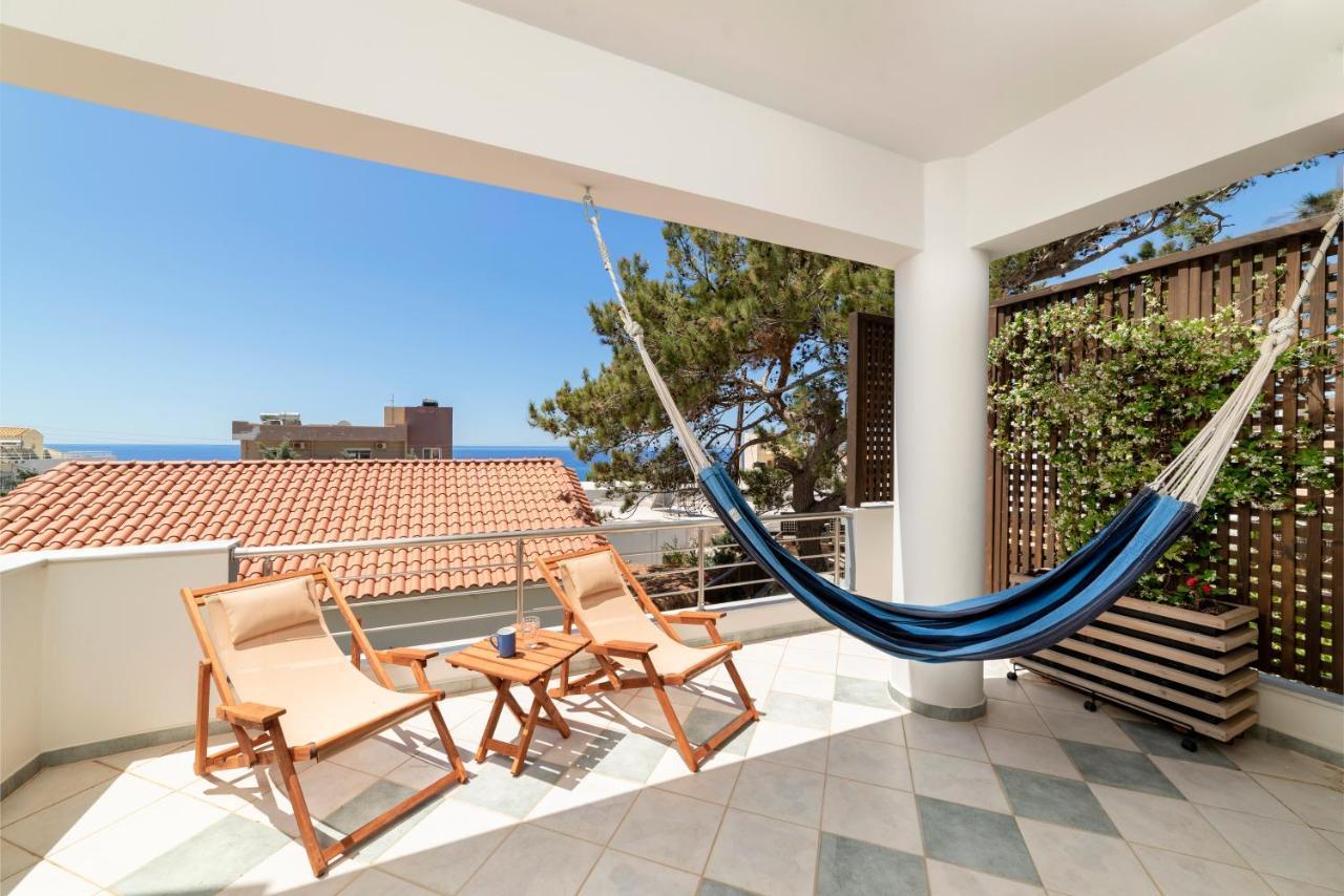 Paradisos Luxury Villas Next To Beach Koutsouras Экстерьер фото