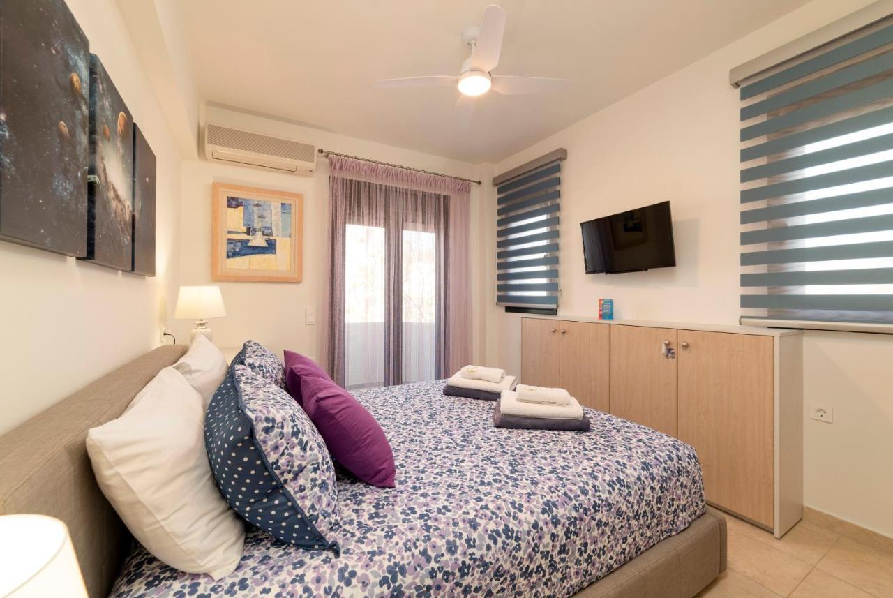 Paradisos Luxury Villas Next To Beach Koutsouras Экстерьер фото