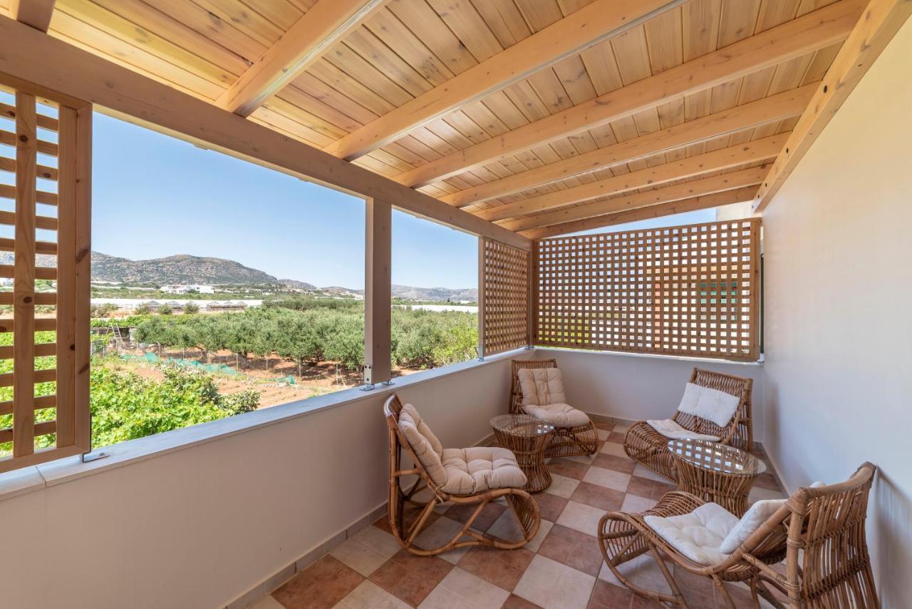 Paradisos Luxury Villas Next To Beach Koutsouras Экстерьер фото
