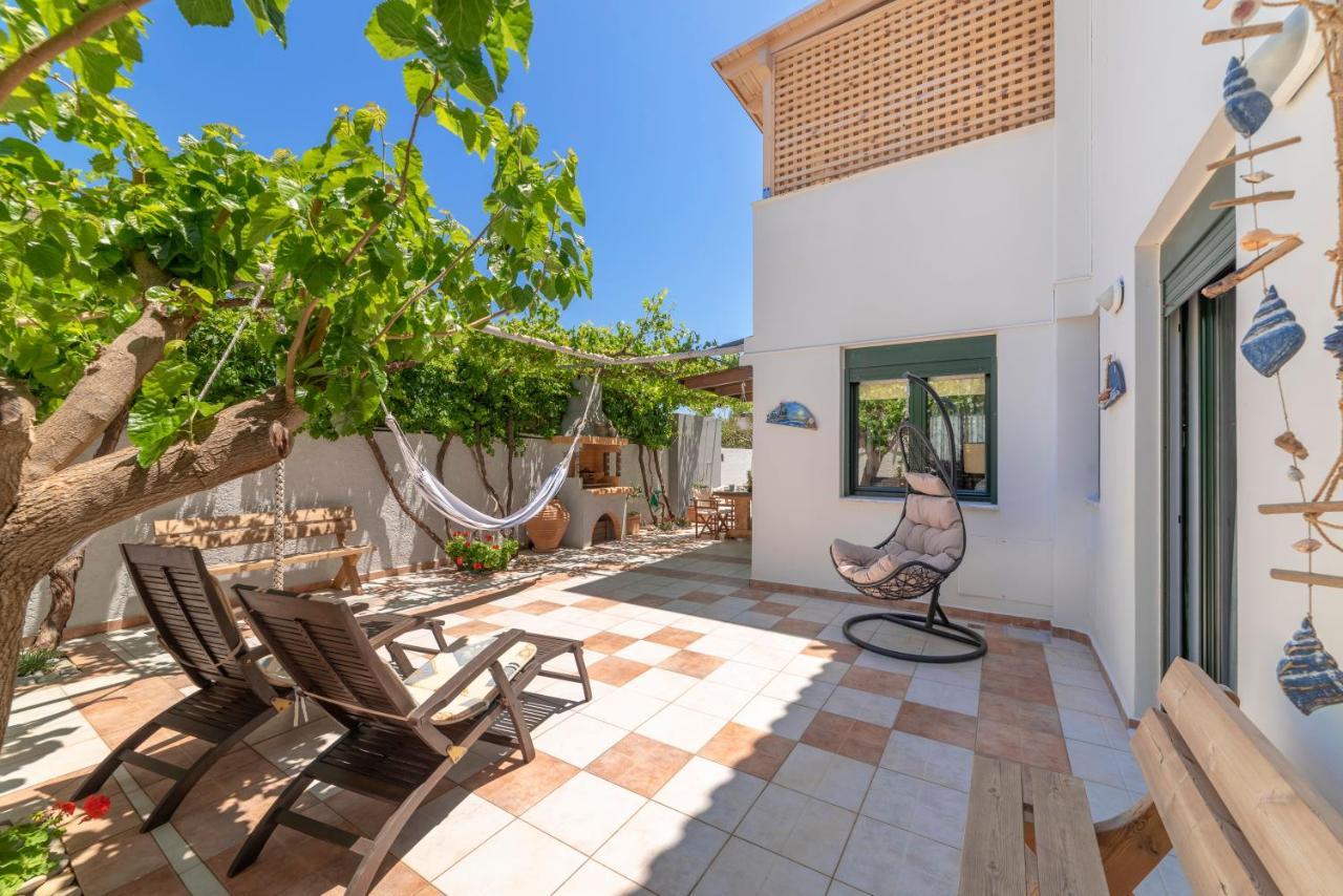 Paradisos Luxury Villas Next To Beach Koutsouras Экстерьер фото