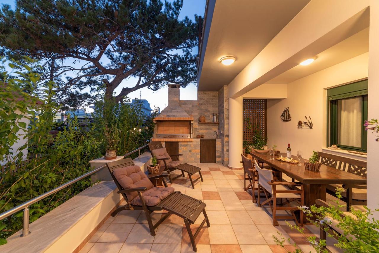 Paradisos Luxury Villas Next To Beach Koutsouras Экстерьер фото