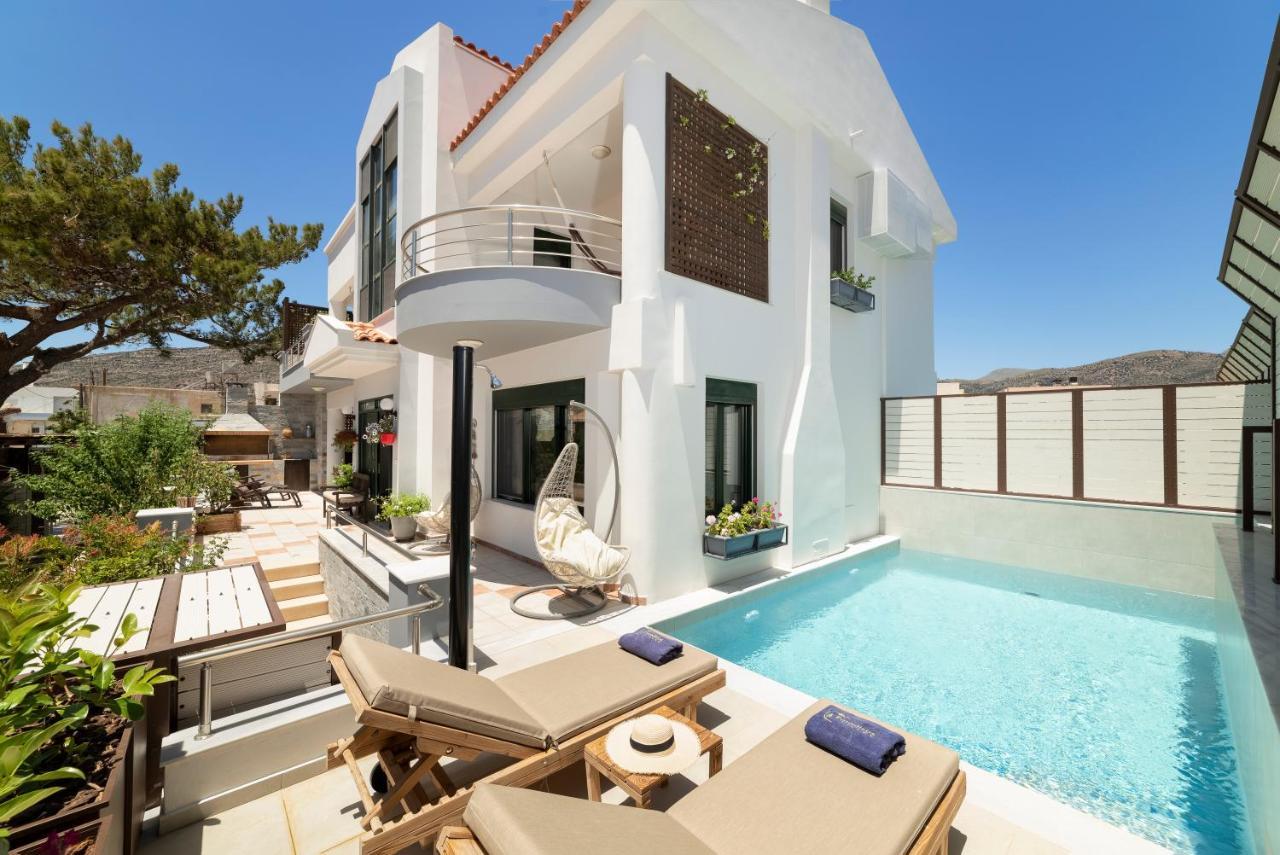 Paradisos Luxury Villas Next To Beach Koutsouras Экстерьер фото