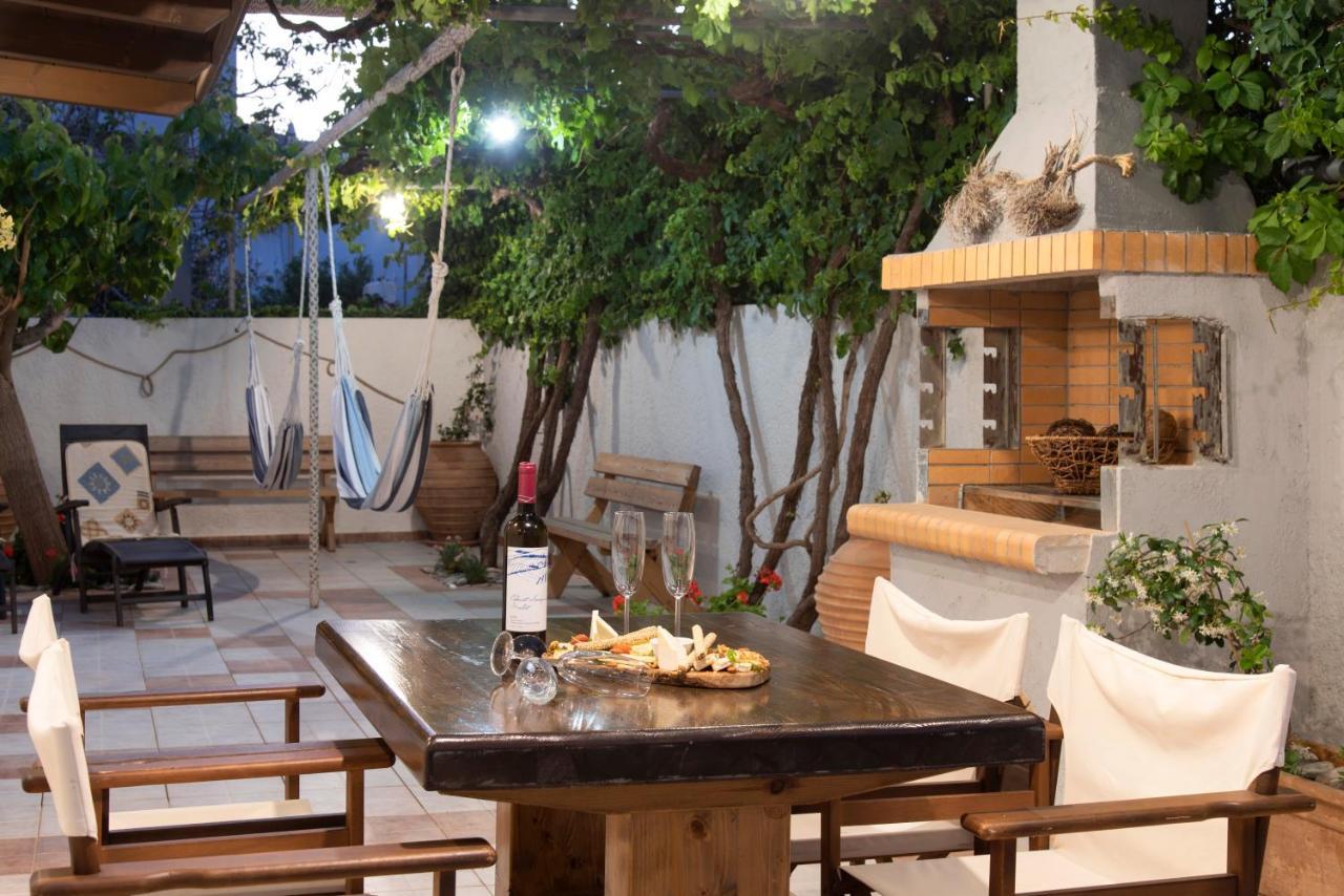Paradisos Luxury Villas Next To Beach Koutsouras Экстерьер фото