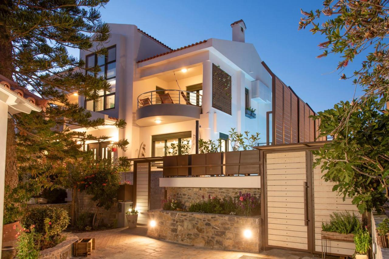 Paradisos Luxury Villas Next To Beach Koutsouras Экстерьер фото