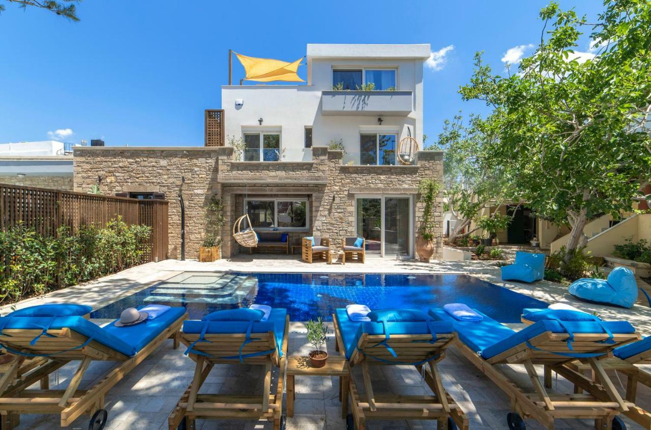 Paradisos Luxury Villas Next To Beach Koutsouras Экстерьер фото